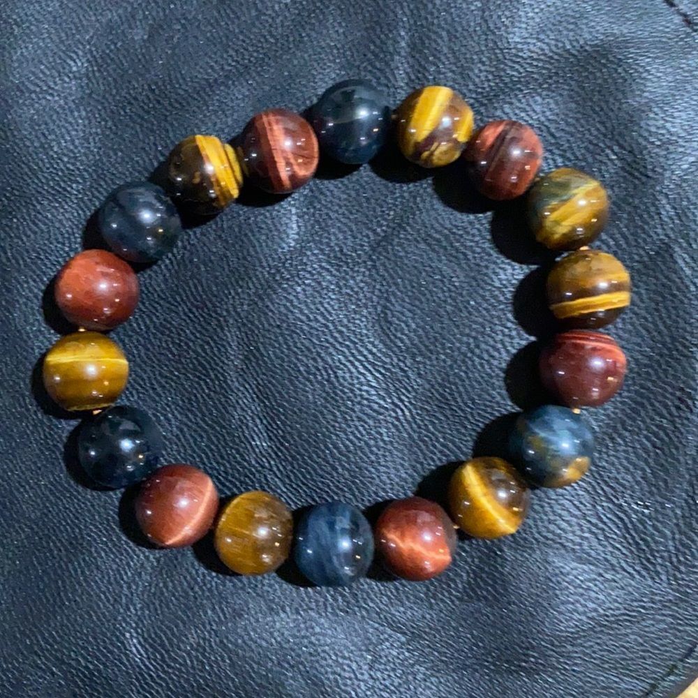 Beautiful Tigers Eye 8mm Beads Bracelet